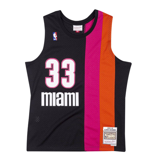 Mitchell & Ness Men's NBA Swingman Jersey - Heat 05 Alonzo Mourning
