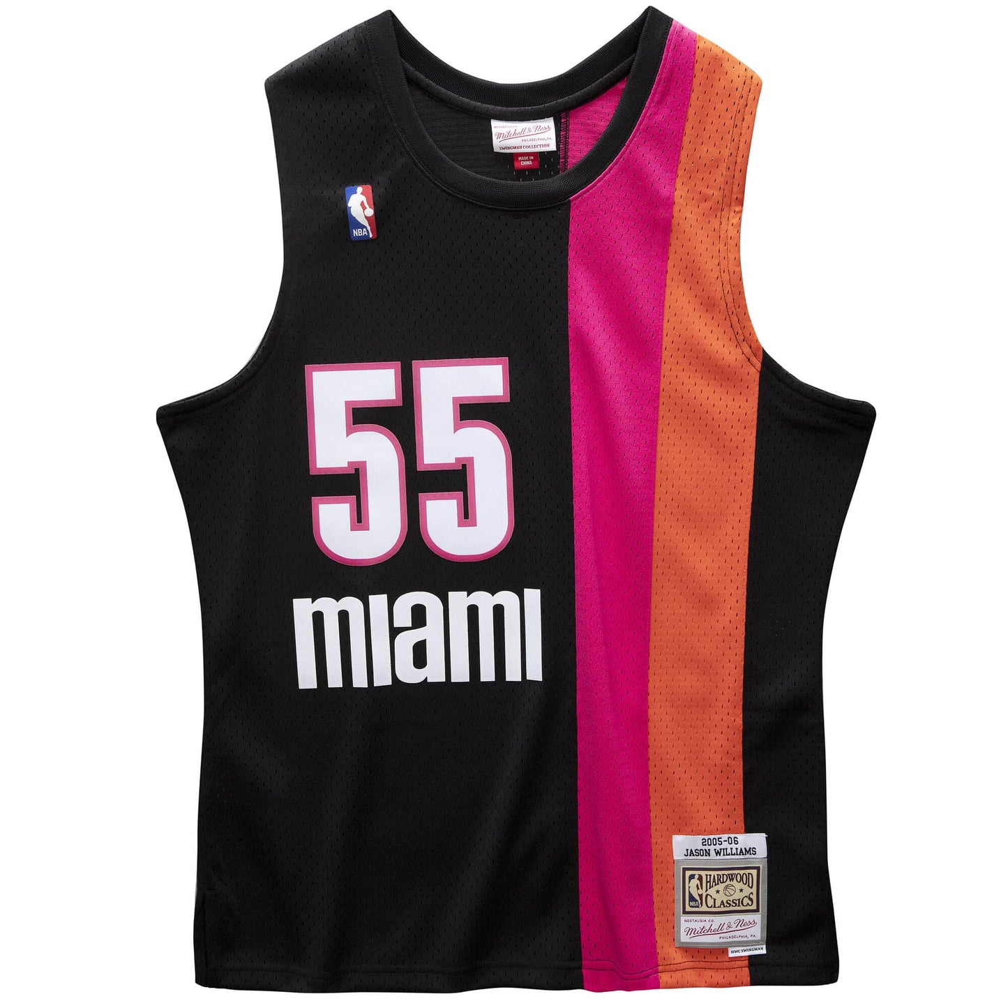 Mitchell & Ness Men's NBA Swingman Jersey - Heat 05 Jason Williams