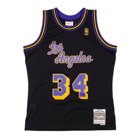Mitchell & Ness Men's NBA Reload Swingman Jersey Lakers 1996 Shaquille O'Neal