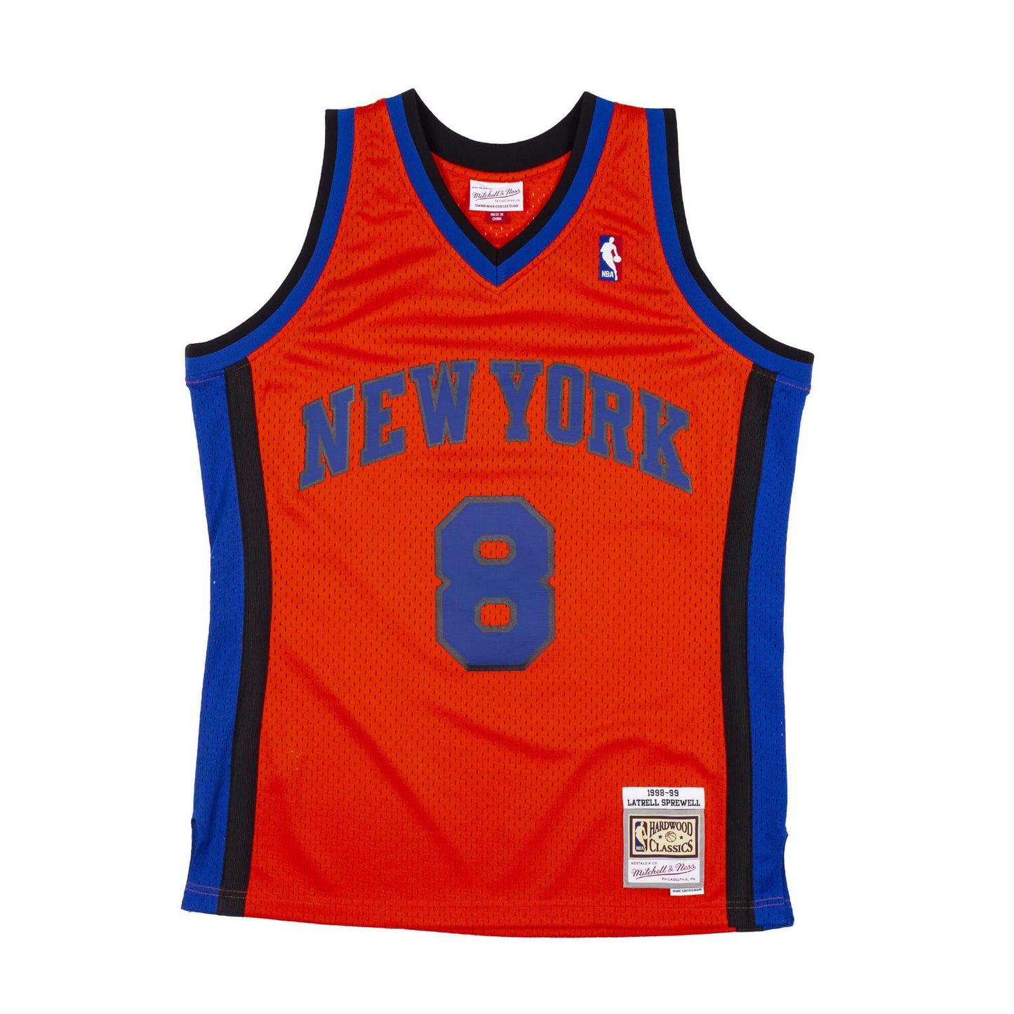 Mitchell & Ness Men's NBA Reload Swingman Jersey Knicks 1998 Latrell Sprewell Jerseys