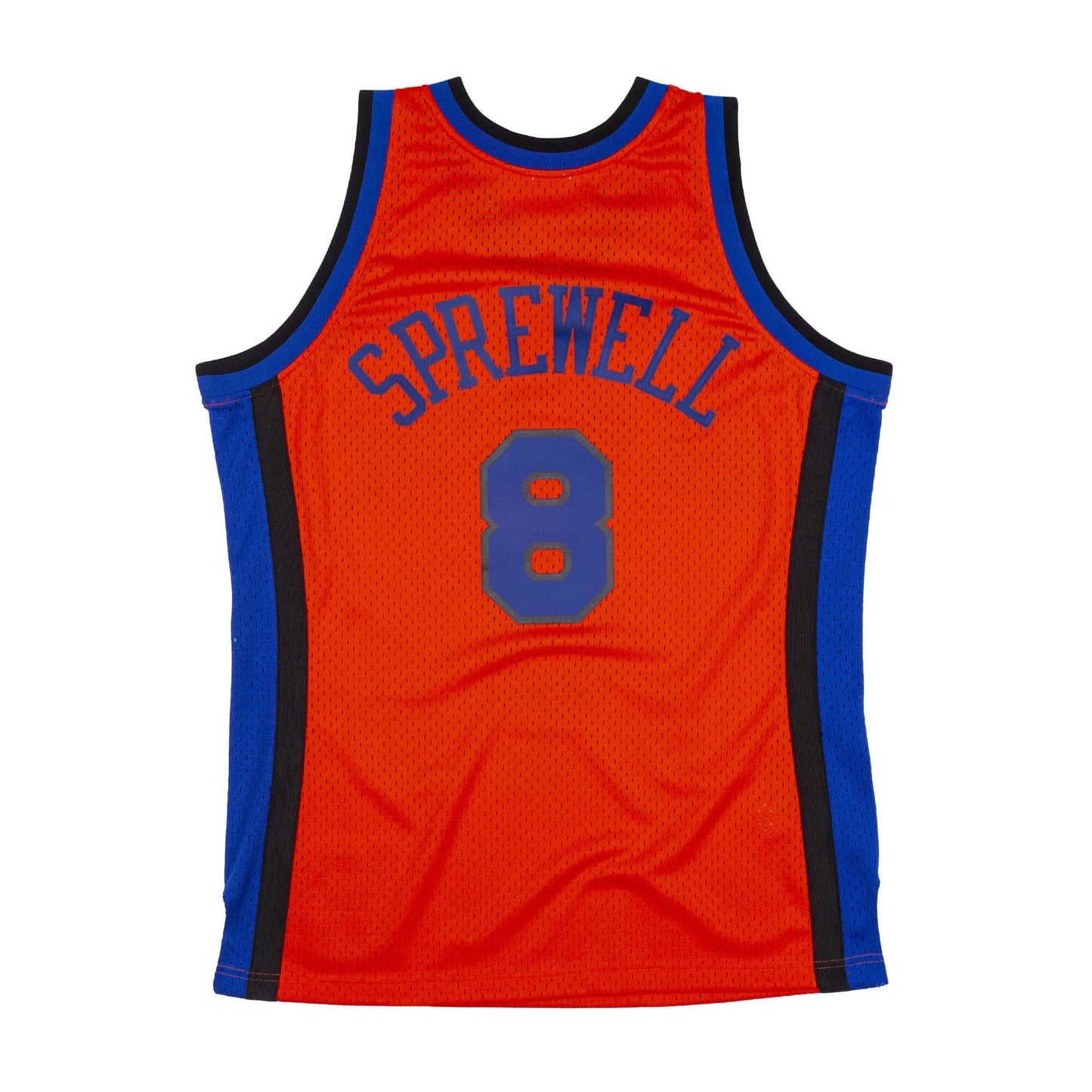 Men's Mitchell & Ness NBA Reload Swingman Jersey Knicks 1998 Latrell Sprewell