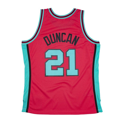Mitchell & Ness Men's NBA Reload Swingman Jersey Spurs 1998 Tim Duncan