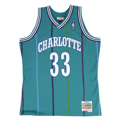Mitchell & Ness Men's NBA Swingman Road Jersey - Hornets 92 Alonzo Mourning