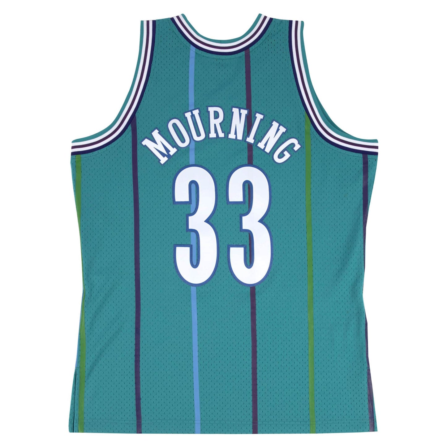 Mitchell & Ness Men's NBA Swingman Road Jersey - Hornets 92 Alonzo Mourning