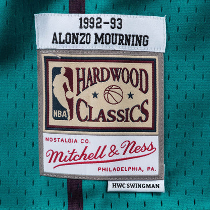 Mitchell & Ness Men's NBA Swingman Road Jersey - Hornets 92 Alonzo Mourning