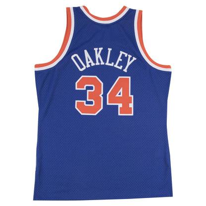 Mitchell & Ness Men's NBA Swingman Road Jersey Knicks 91 Charles Oakley Jerseys