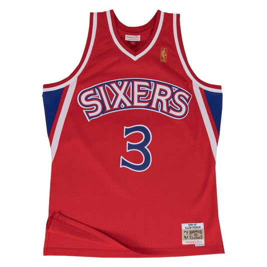 Mitchell & Ness Men's NBA Swingman Road Jersey - 76Ers 96 Allen Iverson