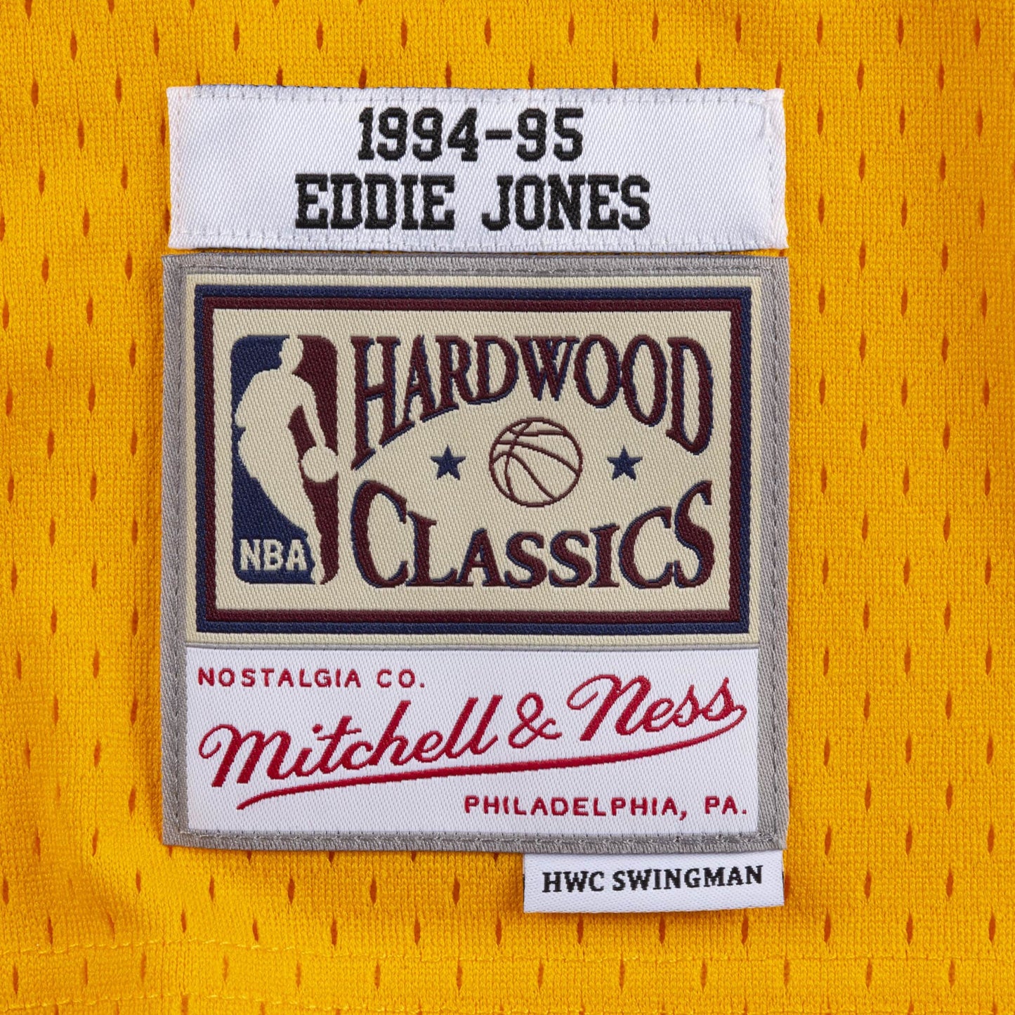 Mitchell & Ness Men's NBA Swingman Jersey - Lakers 94-95 Eddie Jones