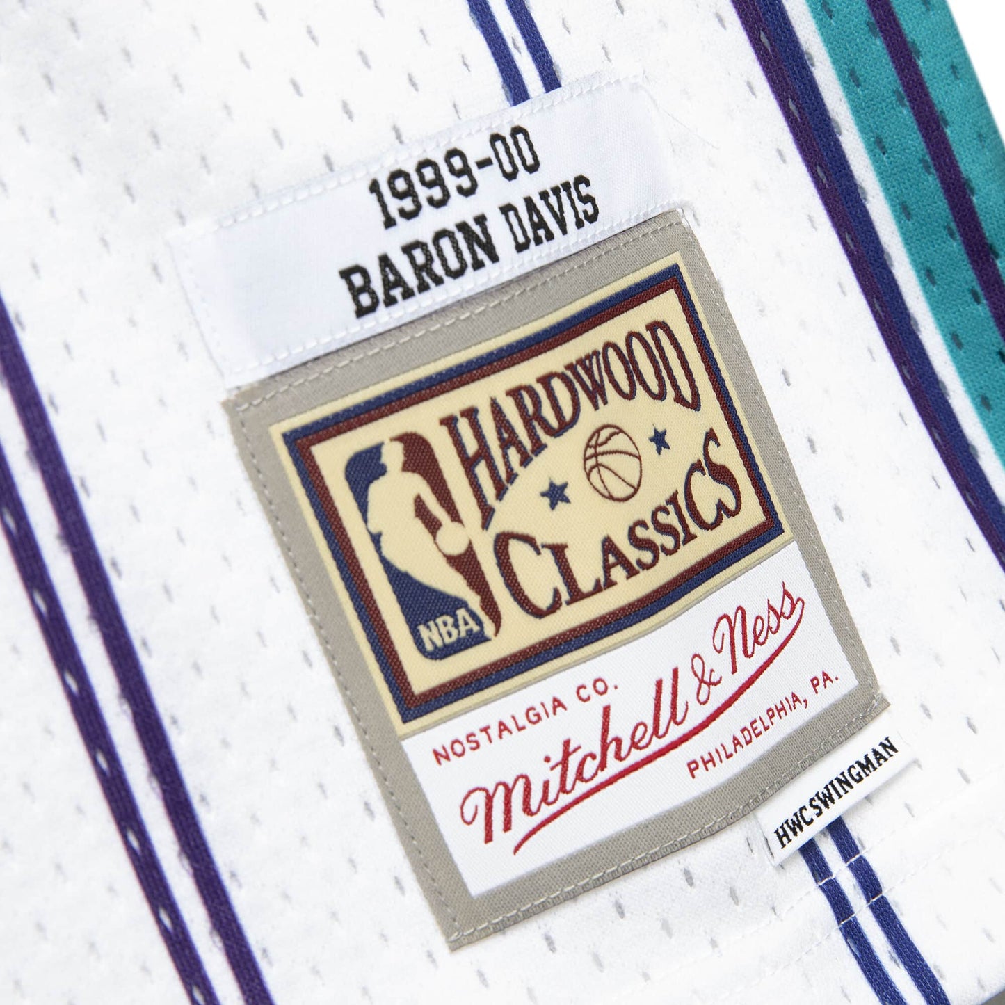 Mitchell & Ness NBA Swingman Jersey Charlotte Hornets 1999 Baron Davis