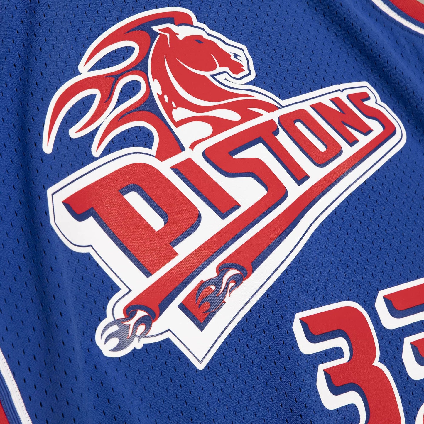 Men's Mitchell & Ness NBA Reload Swingman Jersey - Detroit Pistons '98 Grant Hill