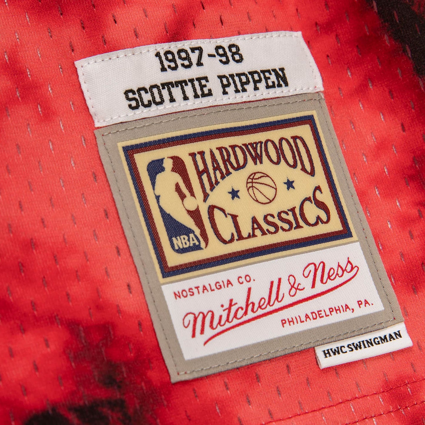 Mitchell & Ness Men's NBA Galaxy Swingman Jersey - Chicago Bulls 1997 Pippen Jerseys