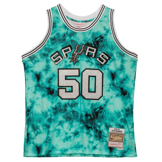 Mitchell & Ness Men's NBA Galaxy Swingman Jersey - Spurs 1998 David Robinson