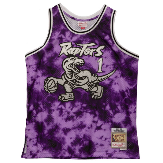 Mitchell & Ness Men's NBA Galaxy Swingman Jersey - Raptors 1998 Tracy Mcgrady