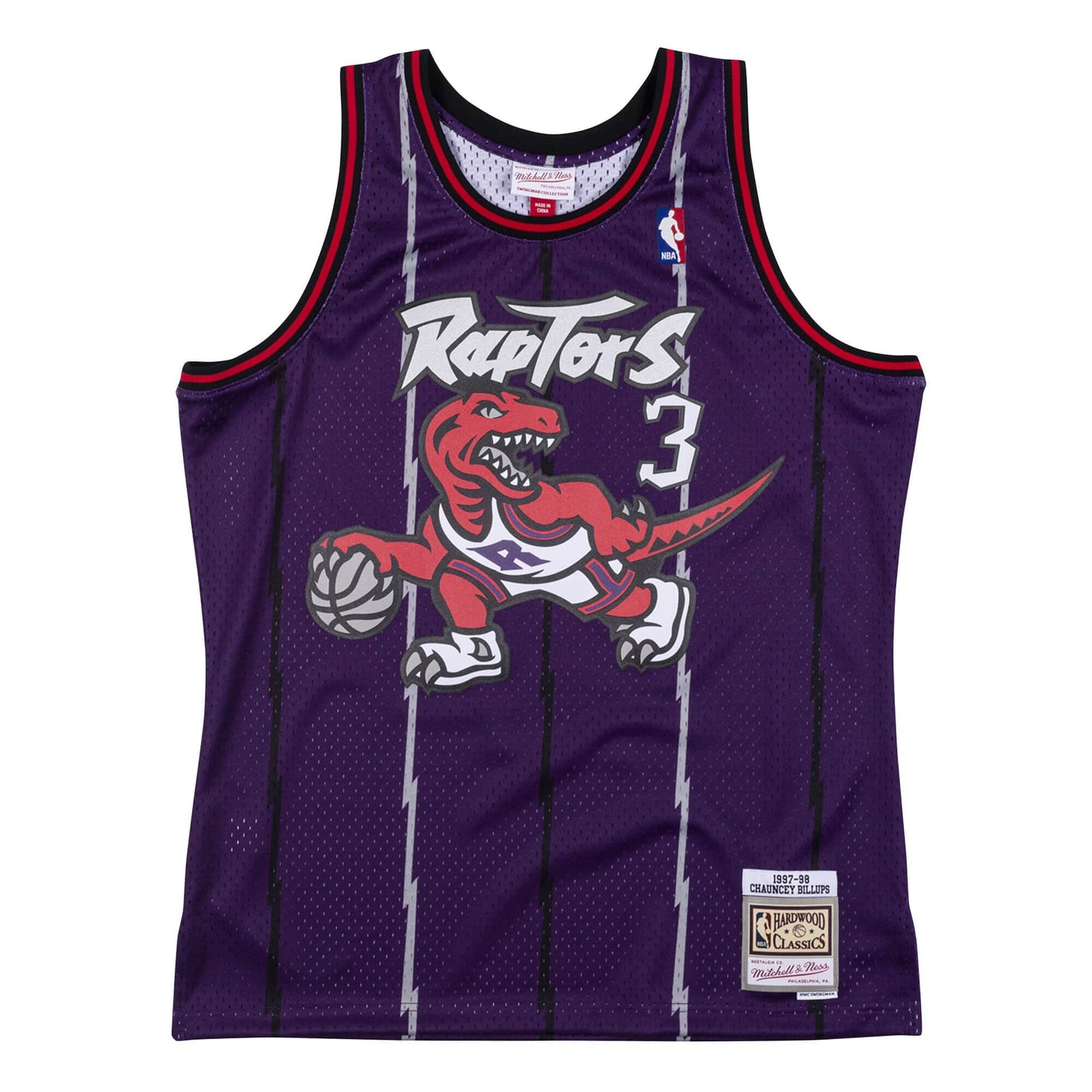 Men's Mitchell & Ness NBA Swingman Jersey Raptors 1997 Chauncey Billups