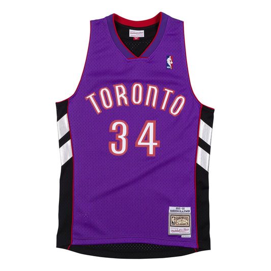 Mitchell & Ness Men's Swingman Jersey - Toronto Raptors 2001-02 Hakeem Olajuwon