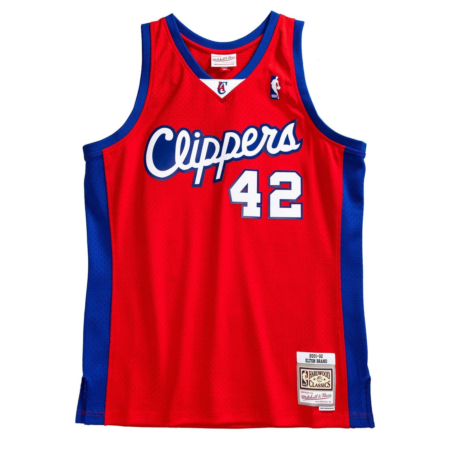 Mitchell & Ness Men's NBA Swingman Jersey 2001 Los Angeles Clippers Elton Brand