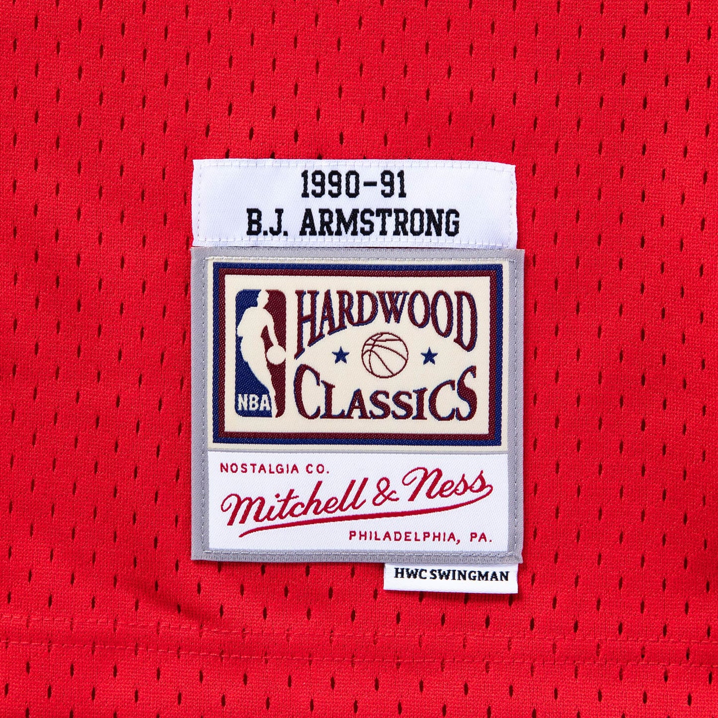 Mitchell & Ness Men's NBA Swingman Jersey 1990 Chicago Bulls Bj Armstrong