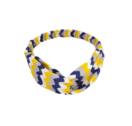 White, Yellow, Navy-