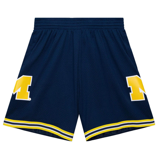 Mitchell & Ness Ncaa Road Shorts Michigan Wolverines 1991