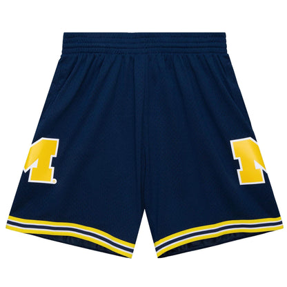 Mitchell & Ness Ncaa Road Shorts Michigan Wolverines 1991 Shorts