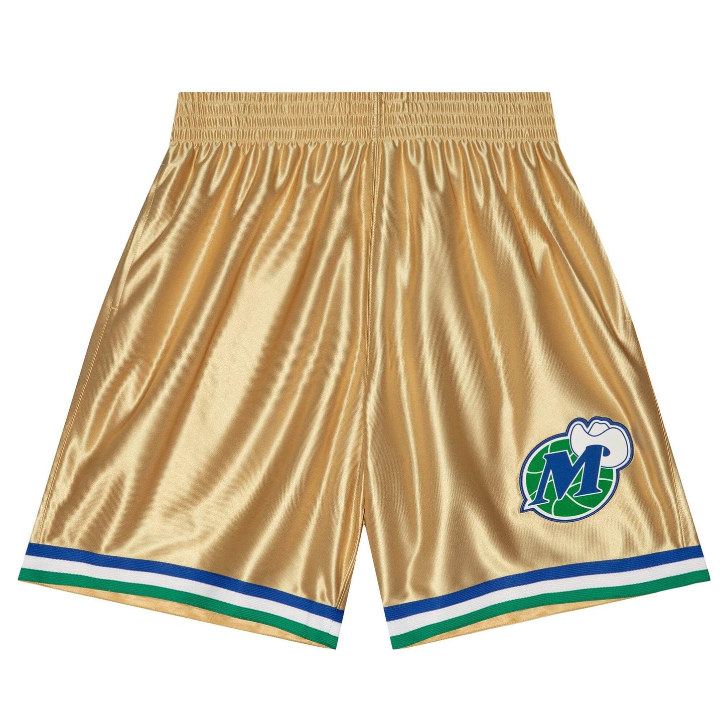 Mitchell & Ness NBA 75Th Gold Swingman Shorts Dallas Mavericks 1998