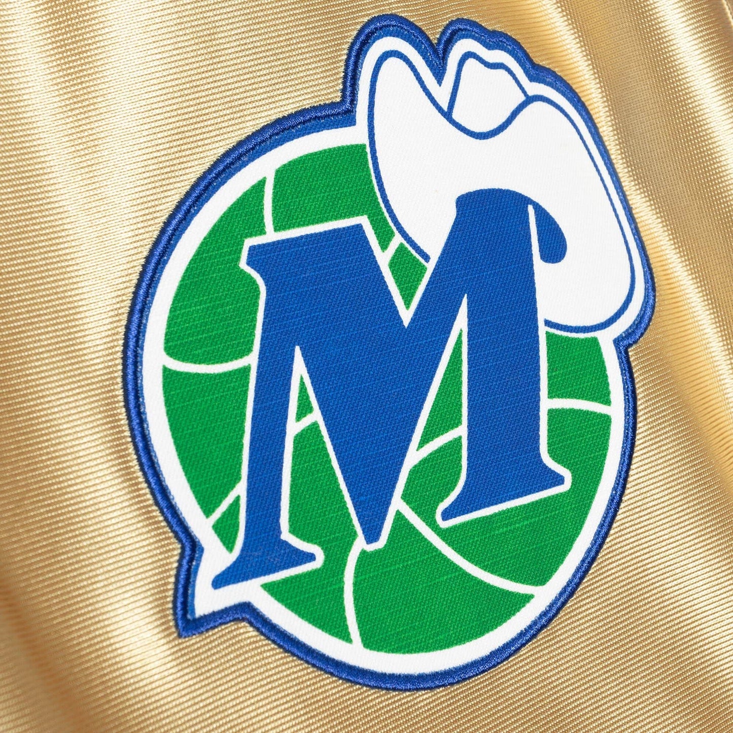 Mitchell & Ness NBA 75Th Gold Swingman Shorts Dallas Mavericks 1998 Shorts