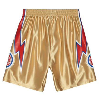 Mitchell & Ness NBA 75Th Gold Swingman Shorts Detroit Pistons 1978 Shorts