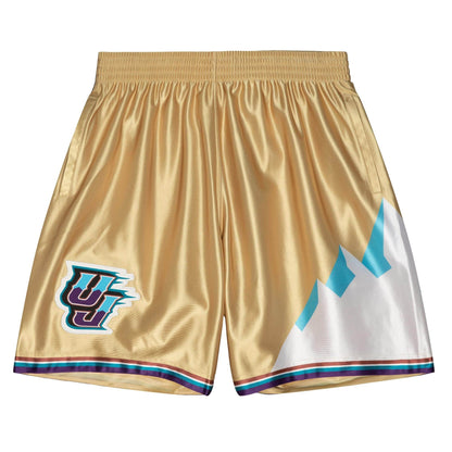Mitchell & Ness NBA 75Th Gold Swingman Shorts Utah Jazz 1996