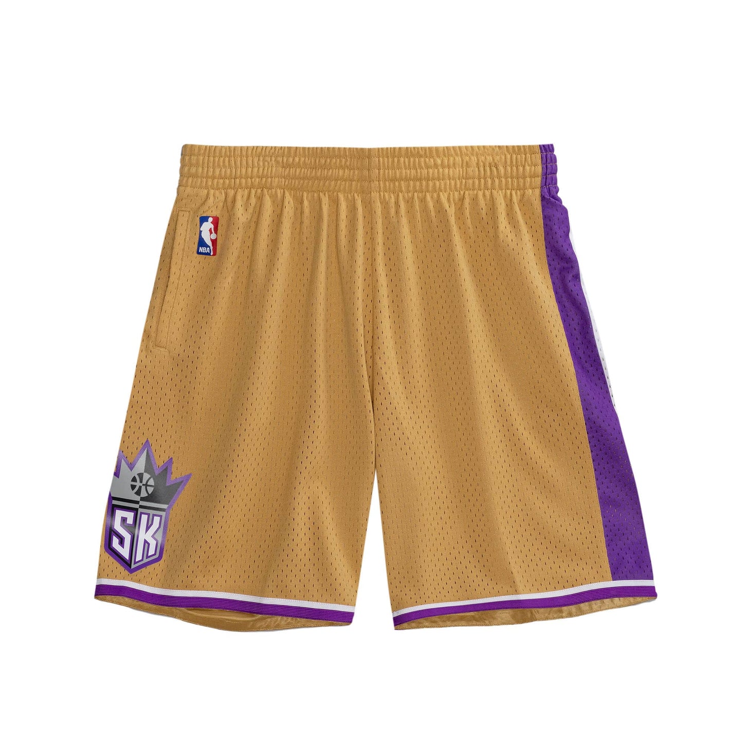 Mitchell & Ness Men's NBA Swingman Shorts 2005 Sacramento Kings