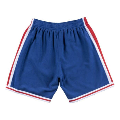 Mitchell & Ness Men's NBA Reverse Warm Up Swingman Short 1997 Philadelphia 76Ers Jerseys