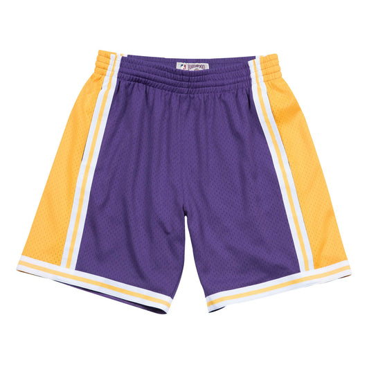 Mitchell & Ness Men's NBA Swingman Road Shorts La Lakers 84-85
