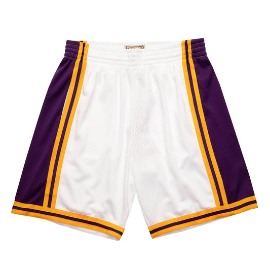 Mitchell & Ness Men's NBA Reload 2.0 Swingman Shorts Lakers 1984
