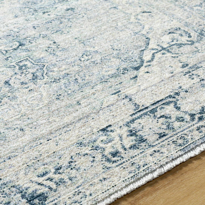 Jemma Blue Medallion Area Rug - Clearance