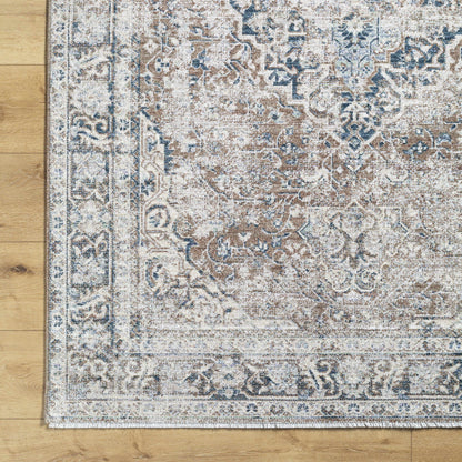 Jemma Brown Medallion Area Rug - Clearance