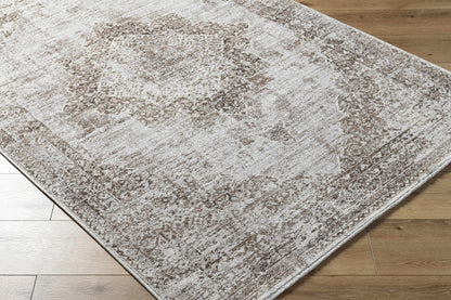 Kosta Beige Medallion Area Rug