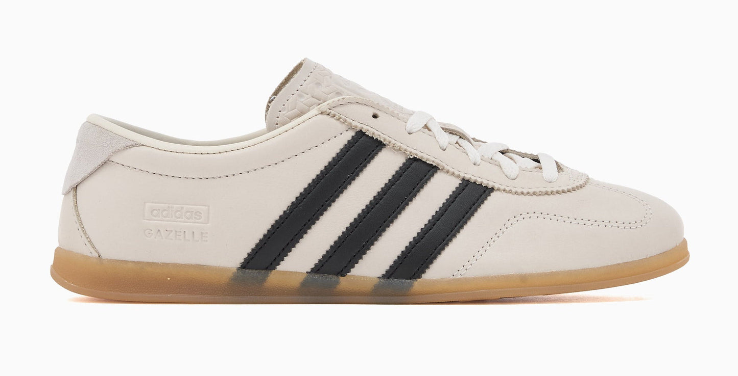 [IH1930] Women's adidas Gazelle Lo Pro 'Chalk White Black'