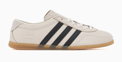 [IH1930] Women's adidas Gazelle Lo Pro 'Chalk White Black'