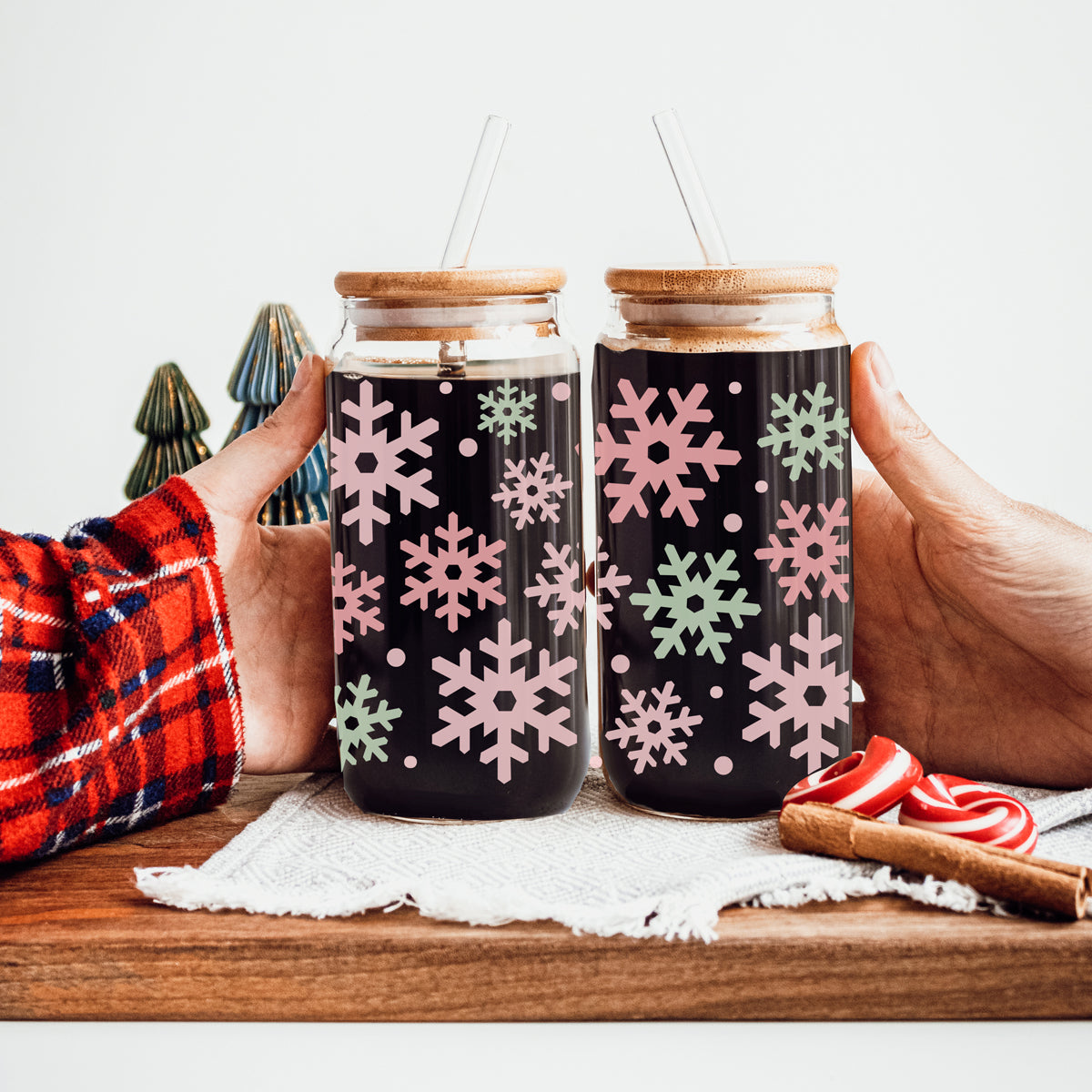 Pastel Christmas Decorations
Pastel Christmas Cups for Coffee
Pastel Colors for Christmas
pink snowflake gifts
pink snowflake mugs
Christmas tree glass cup with straw