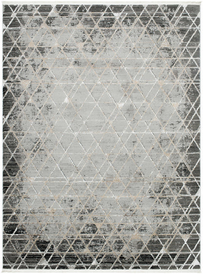 Luol Gray Area Rug - Clearance