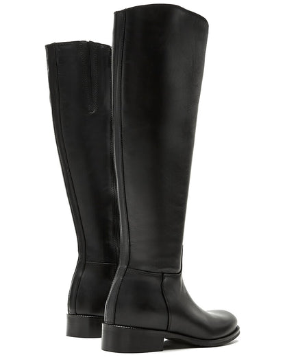 BLACK LEATHER-
