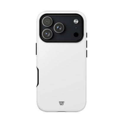 ALL WHITE | Tough Phone Case