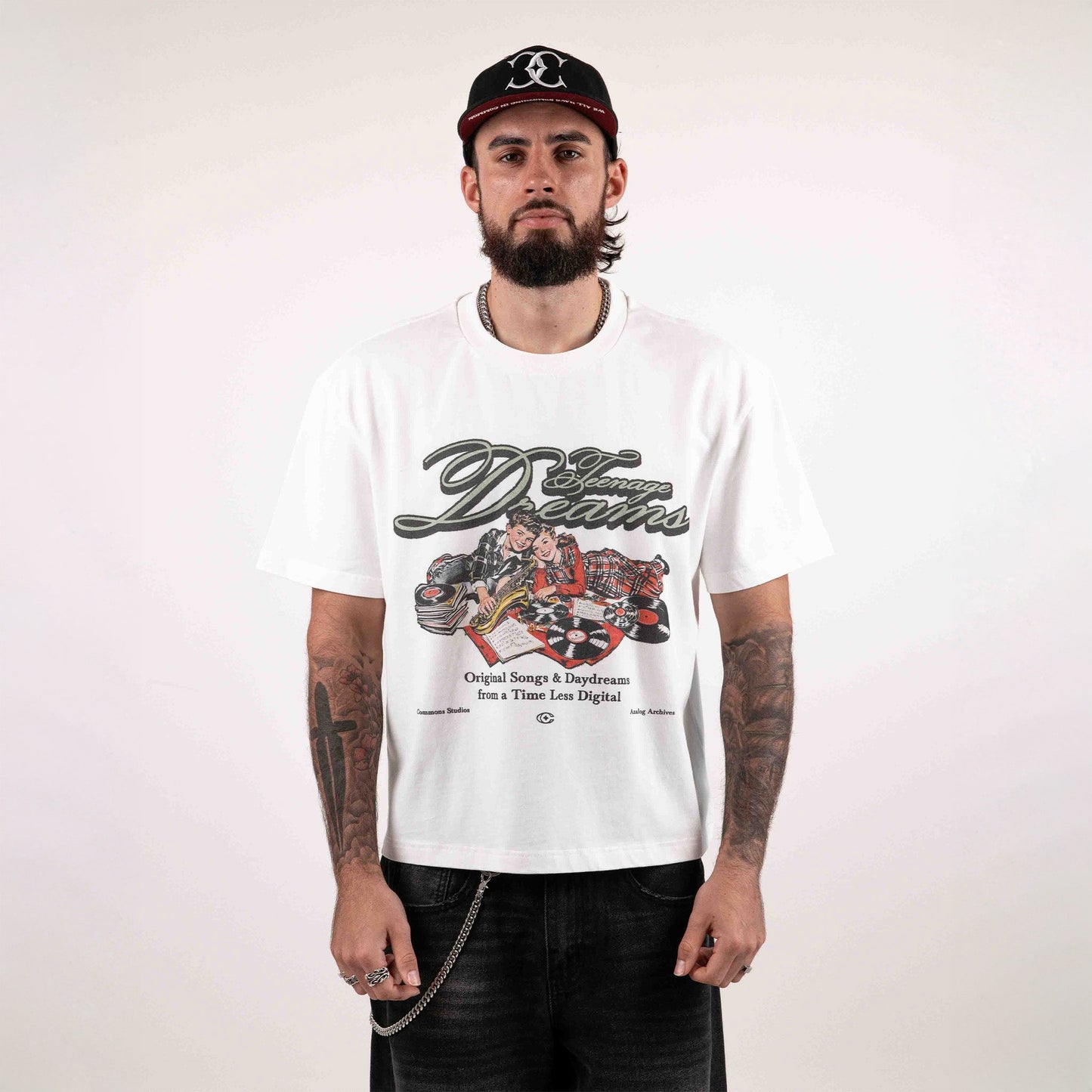 Commons Teenage Dreams Tee White