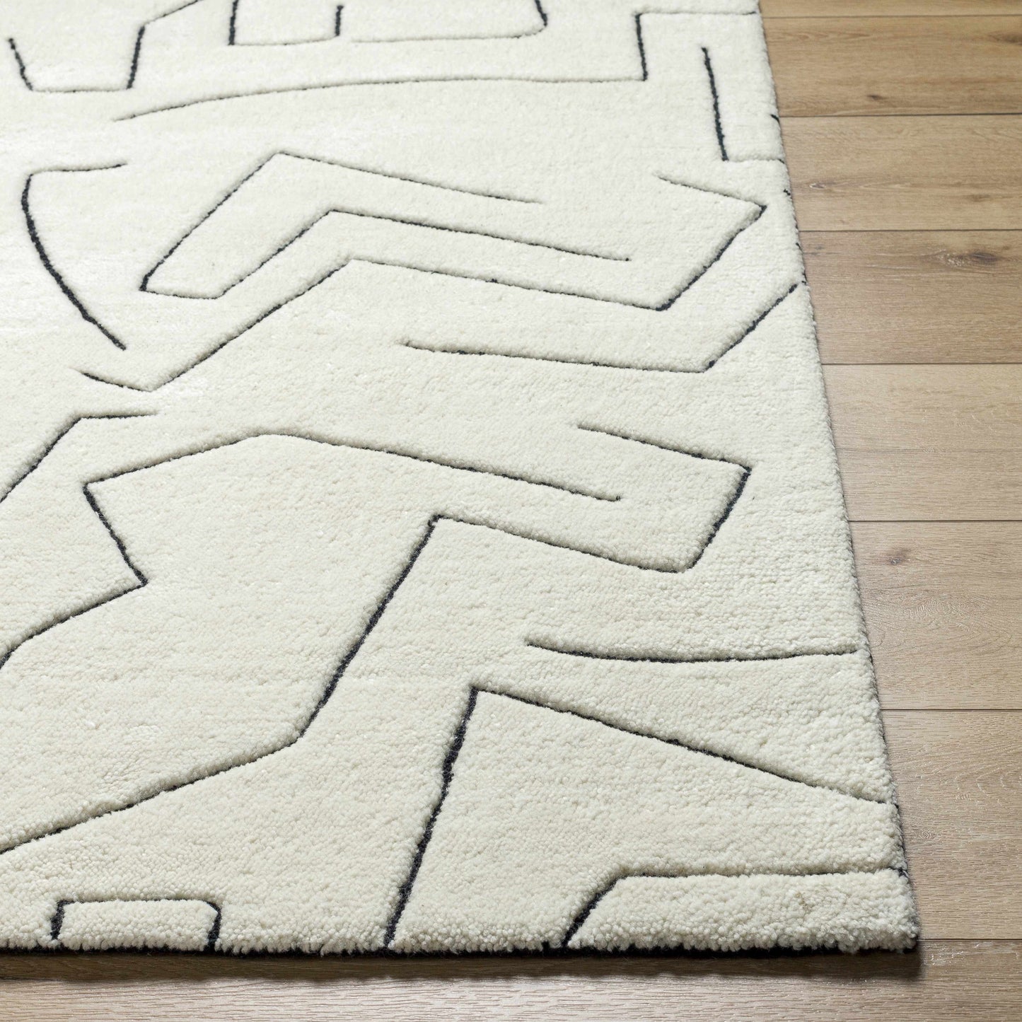 Mony Rose Cream Area Rug