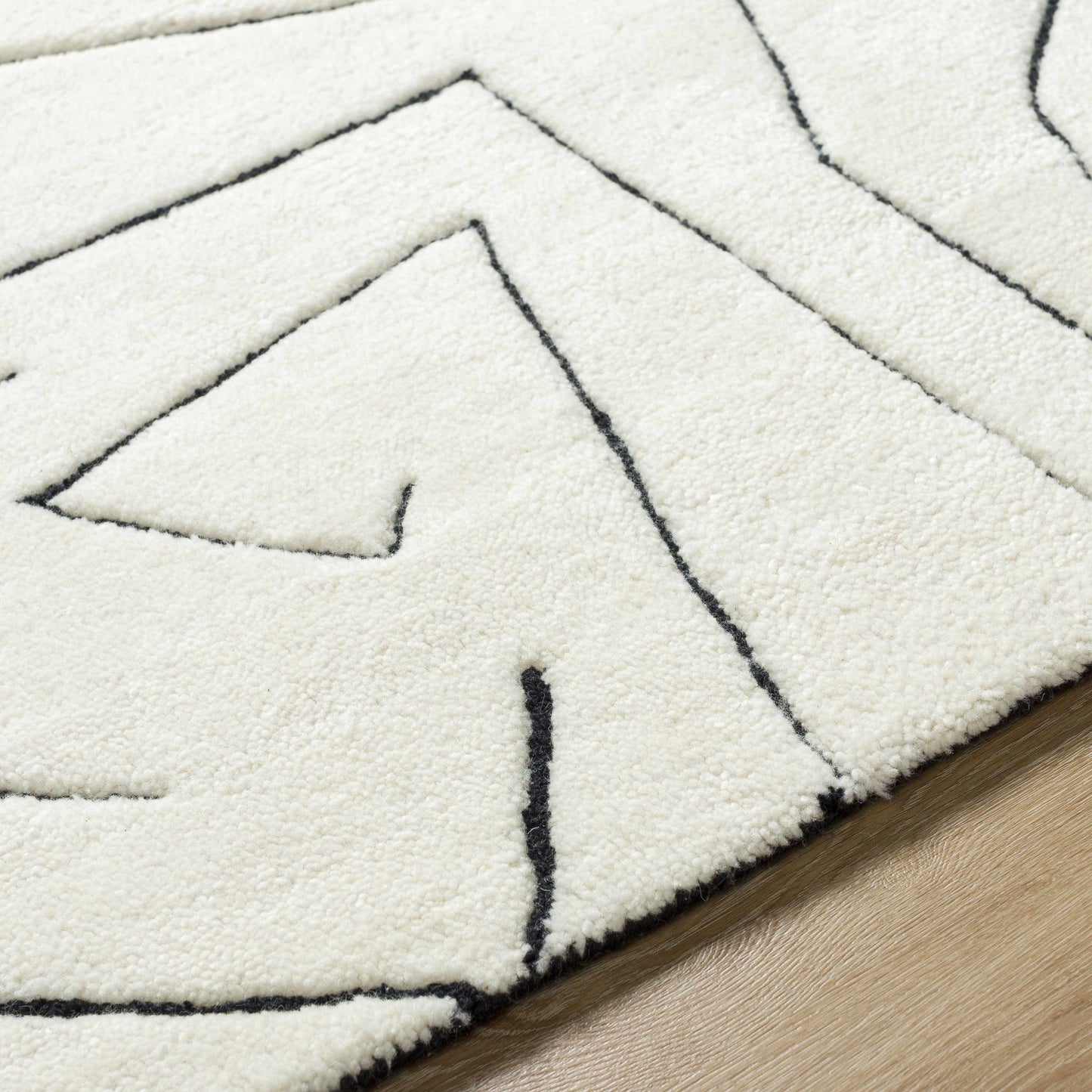 Mony Rose Cream Area Rug