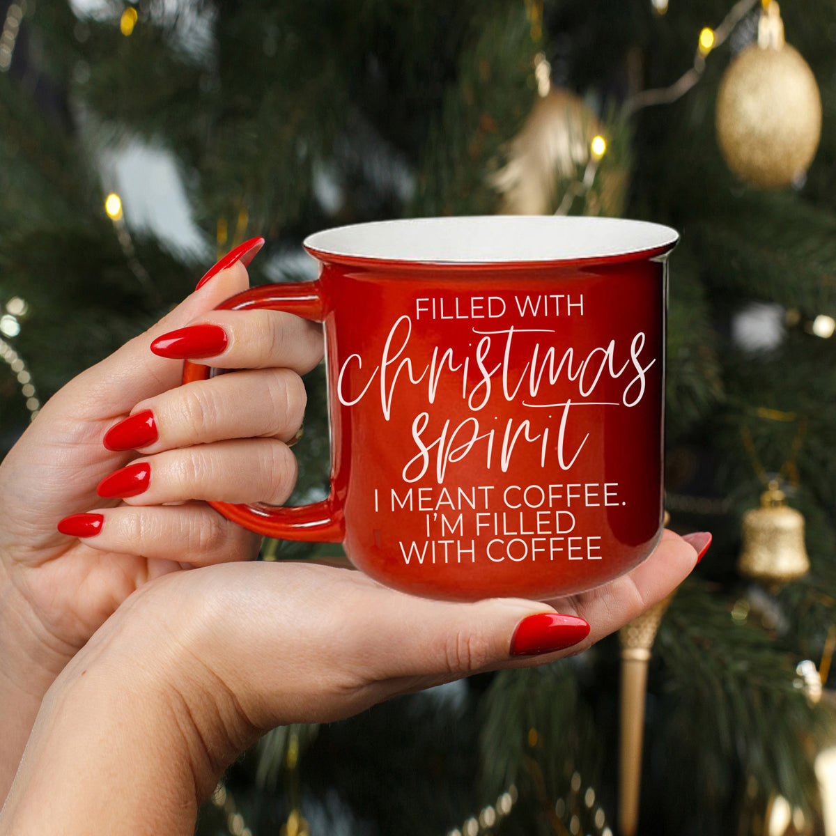 Christmas Spirit Mug by Gia Roma
