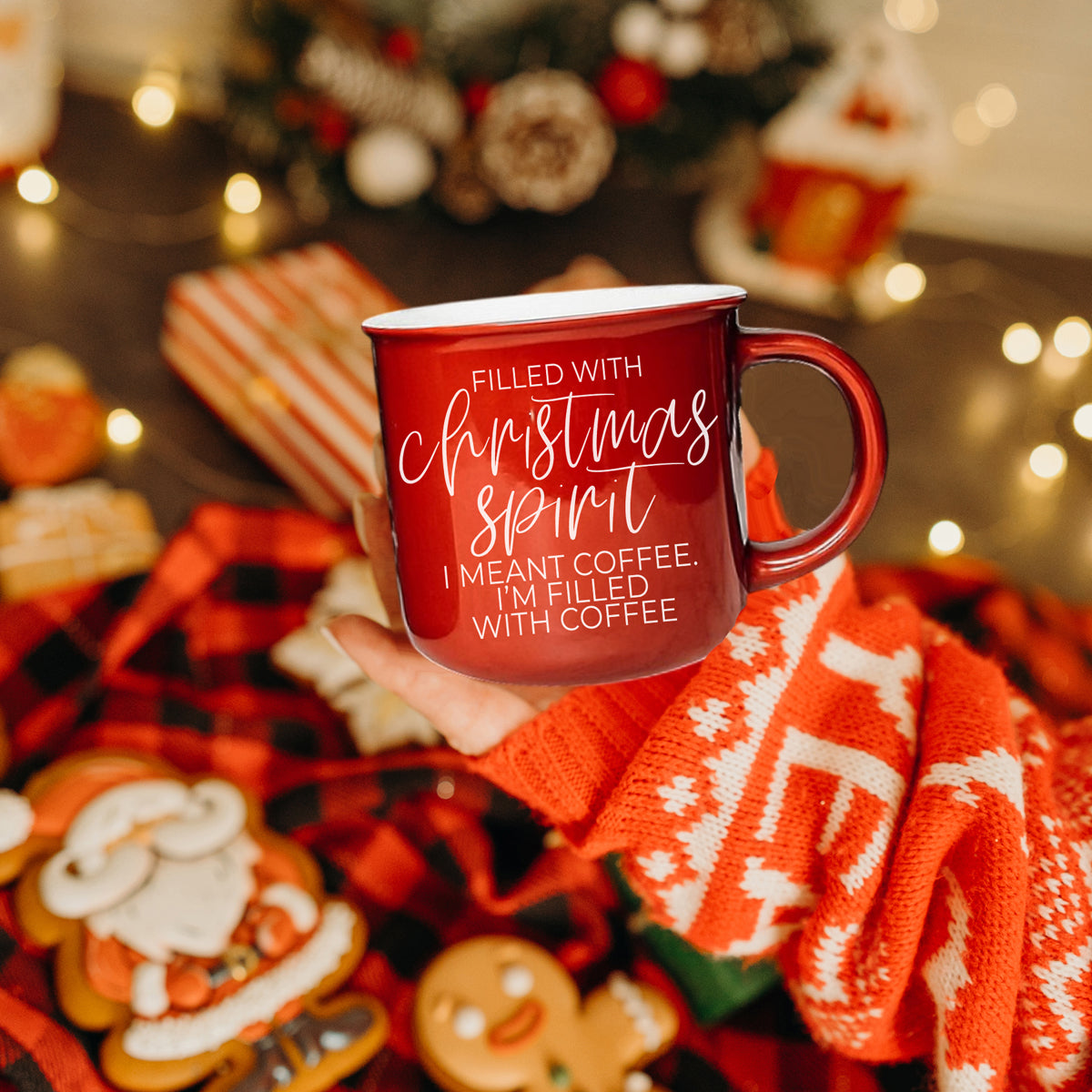 Christmas Spirit Mug by Gia Roma