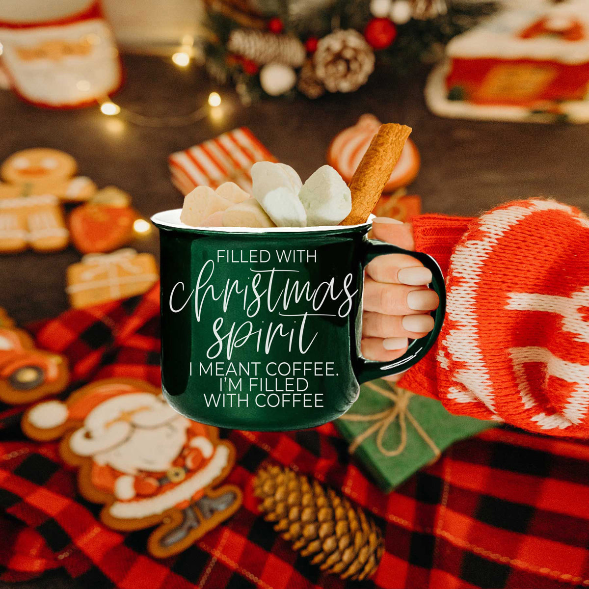 Christmas Spirit Mug by Gia Roma
