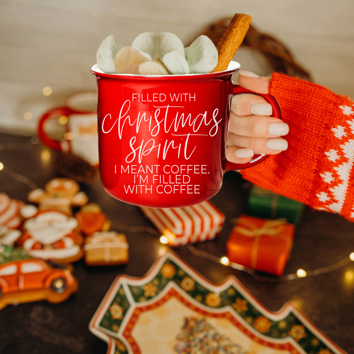 Christmas Spirit Mug by Gia Roma
