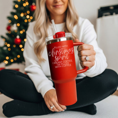 Christmas stocking stuffer tumbler 40oz
Holiday gift exchange tumbler 
Christmas coffee gift tumblers in bulk
Red 40oz tumbler
red 40oz stanley cup