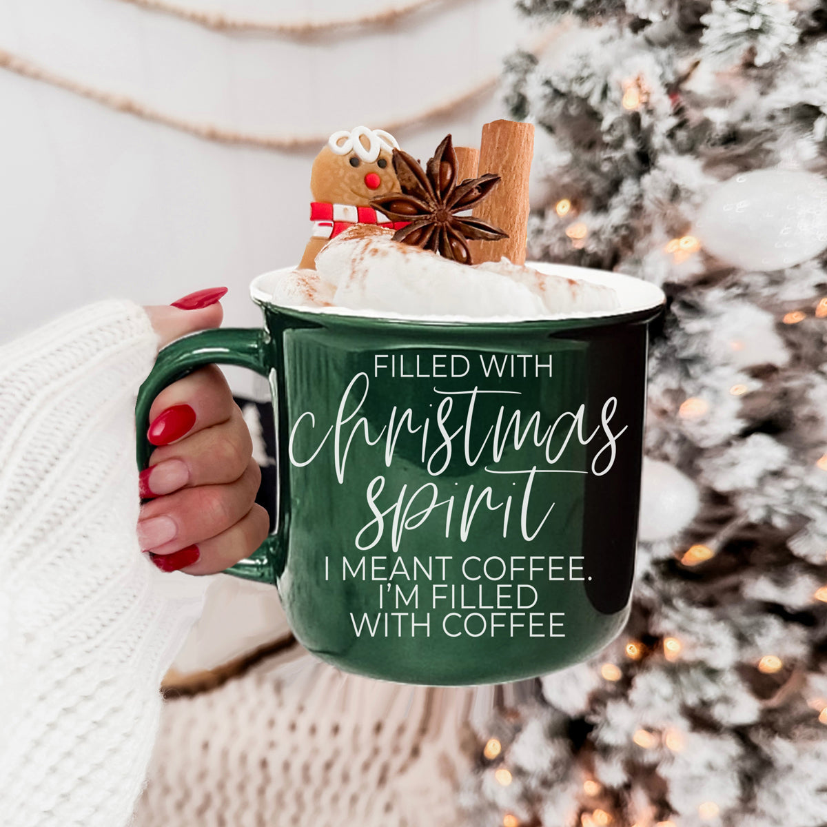 Christmas Spirit Mug by Gia Roma